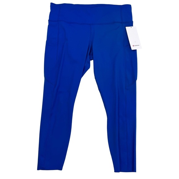 NWT Lululemon Fast and Free High-Rise Tight 25" In Symphony Blue - Picture 6 of 11